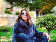 سميرة سعيد تزور مار شربل في بيروت