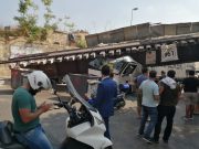 بالصور – وسقط جسر السكّة