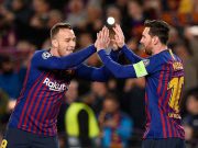 برشلونة يفوز على فياريال ويخسر ميسي