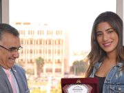 هايدي موسى مكرمة في جامعة الفيوم – خصري