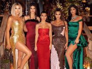 Les soeurs Kardashian-Jenner sur leur 31 pour une photo de Noël