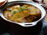 مكعبات بطاطس باللحمة