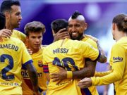 برشلونة يتجاوز بلد الوليد ويتمسك بمطاردة ريال مدريد