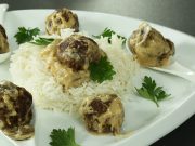 بيكاتا اللحم بالفطر