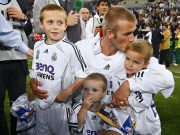 Les enfants Beckham au fil des années