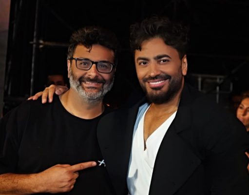 تامر حسنى يشعل حفل طلاب الكندية سي اي سي باستاد الدفاع الجوى بحضور 30 ألف طالب