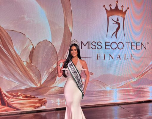ملكة جمال مصر سما كامل عضو لجنة تحكيم ملكة جمال العالم للمراهقات